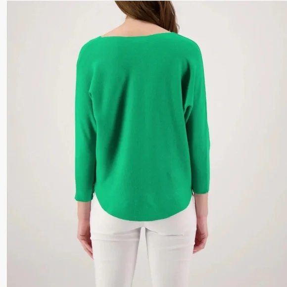 Vila Milano Solid Dolman Sleeve Sweater Size Large - Picture 2 of 7